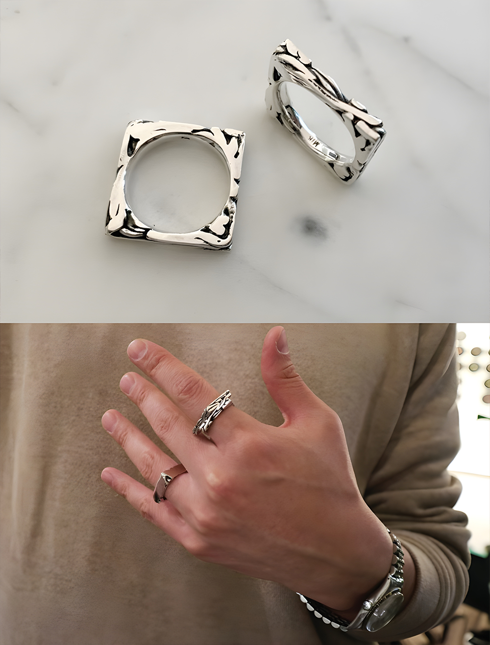 CONNECTION 03 - 18.5 [Silver 925]