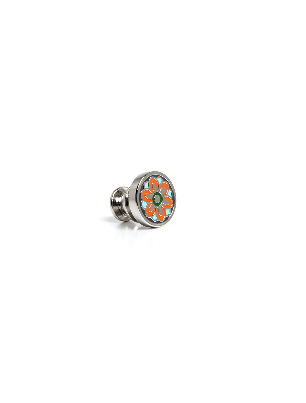 Pin Dancheong - Lotus Pattern