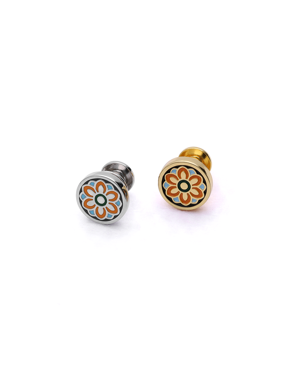 Pin Dancheong - Lotus Pattern